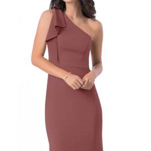 Azazie - Size A4 - Desert Rose RINNA Dress